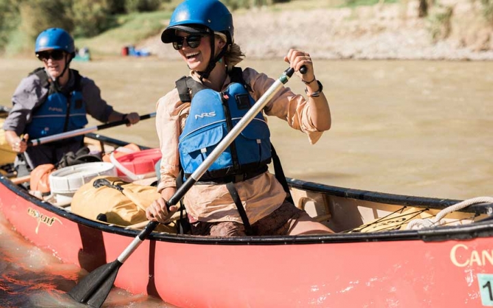 gap year canoeing trip in texas